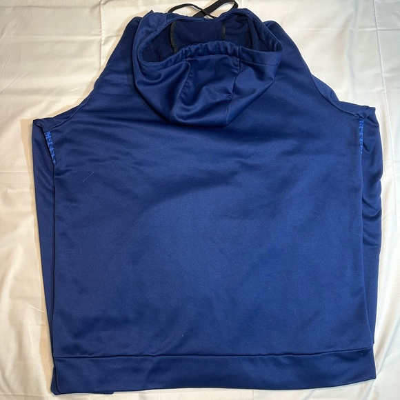 Men’s Nike Therma Fit Navy Blue Pullover Hoodie Sweatshirt - Picture 2 of 3